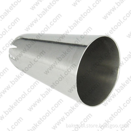 Stainless steel cake decorating nozzles,14MM closed star piping nozzles with high quality